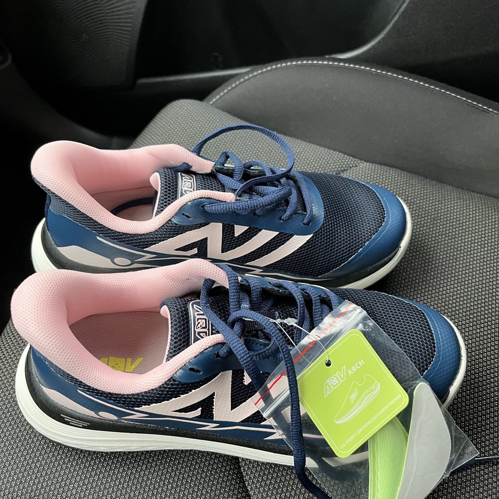 AOV woman’s Navy blue with Pink Sneakers